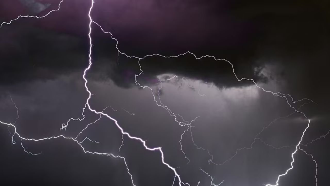 San Diego Lightning Storm Today